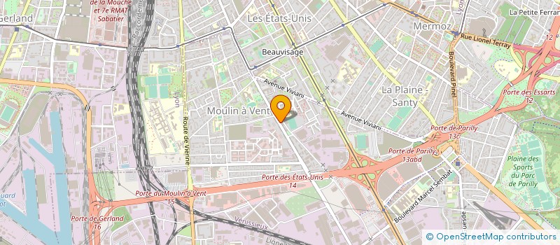 localisation de l'entreprise MONSIEUR MARIGLEN ZHLIMA  VENISSIEUX