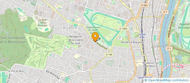 localisation de l'entreprise MONSIEUR MARIN BOAGIU à GARCHES