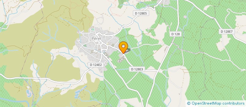 localisation de l'entreprise MONSIEUR MARIN BONAFE  PERET