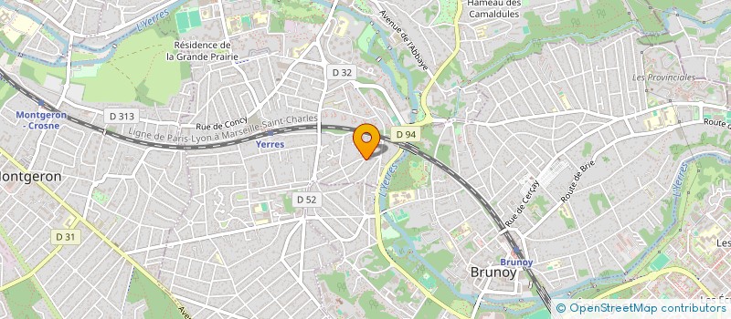 localisation de l'entreprise MONSIEUR MARIN BRAGARD  YERRES