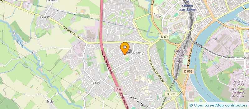 localisation de l'entreprise MONSIEUR MARIN CALDARAS  BUXY