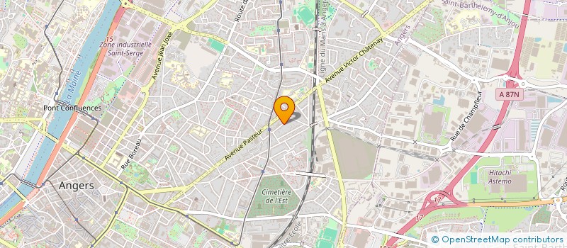 localisation de l'entreprise MONSIEUR MARIN CARAMAN à ANGERS