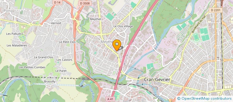 localisation de l'entreprise MONSIEUR MARIN COSTACHE à ANNECY