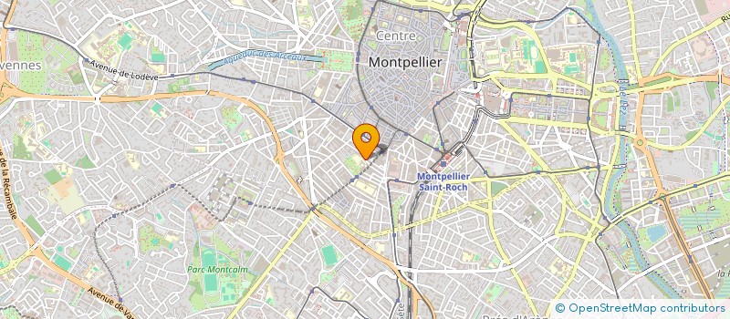 localisation de l'entreprise MONSIEUR MARIN COZON à MONTPELLIER