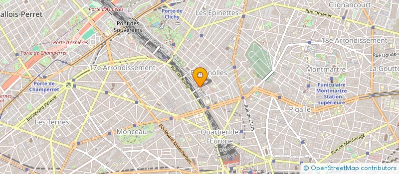 localisation de l'entreprise MONSIEUR MARIN DE BAUSSET  PARIS