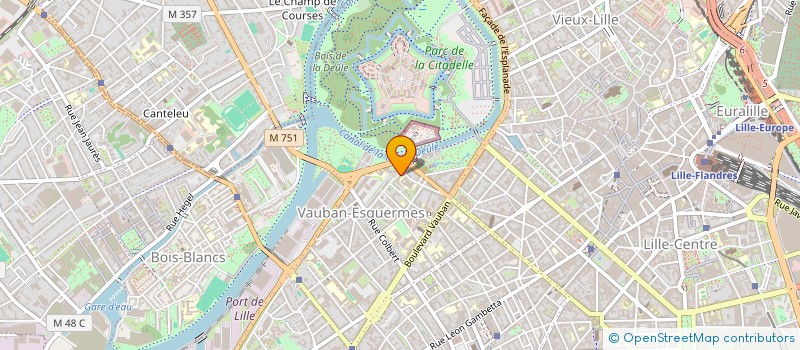 localisation de l'entreprise MONSIEUR MARIN DELMAS à LILLE
