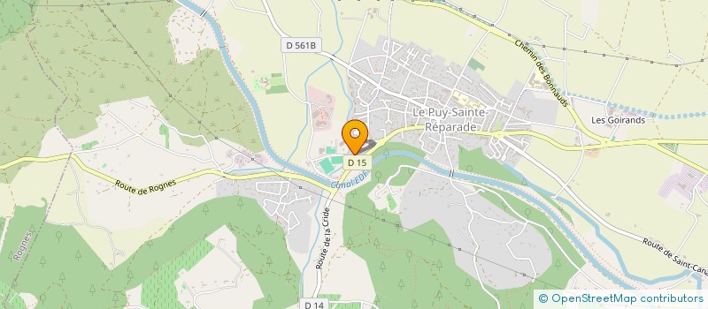 localisation de l'entreprise MONSIEUR MARIN DOROSENCO  LE PUY-SAINTE-REPARADE