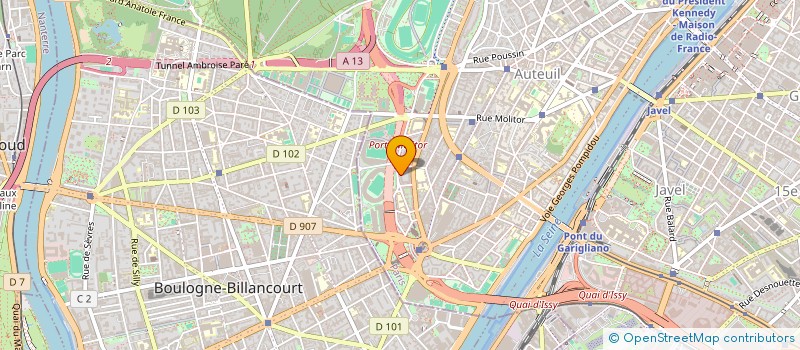 localisation de l'entreprise MONSIEUR MARIN FERRY  PARIS