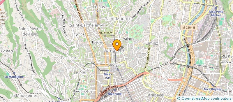 localisation de l'entreprise MONSIEUR MARIN FLORICA  NICE