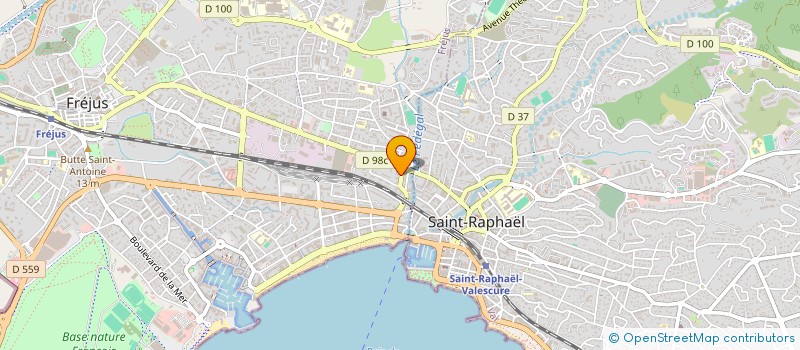 localisation de l'entreprise MONSIEUR MARIN-GELU MARIN à FREJUS