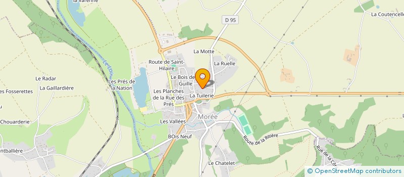 localisation de l'entreprise MONSIEUR MARIN GILBERT à MOREE