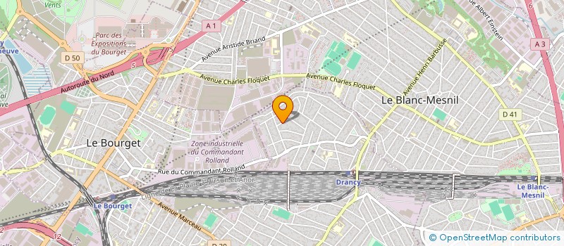 localisation de l'entreprise MONSIEUR MARIN GUBCEAC à DRANCY