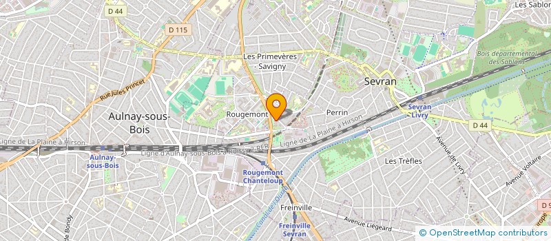 localisation de l'entreprise MONSIEUR MARIN HIZNICENCO  SEVRAN