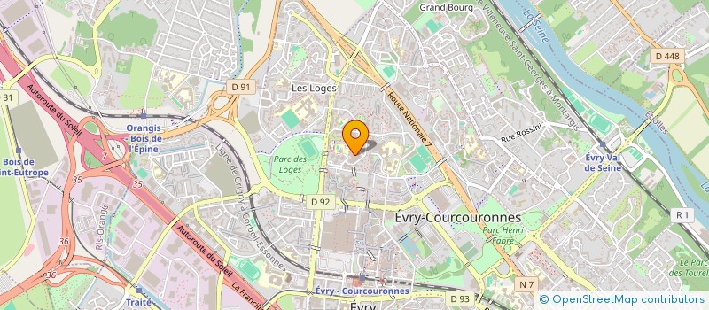 localisation de l'entreprise MONSIEUR MARIN ILIEV  EVRY-COURCOURONNES