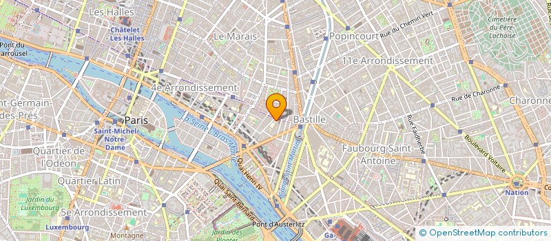 localisation de l'entreprise MONSIEUR MARIN INBONA  PARIS