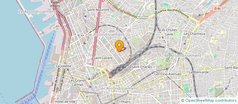 localisation de l'entreprise MONSIEUR MARIN JOURDAN à MARSEILLE