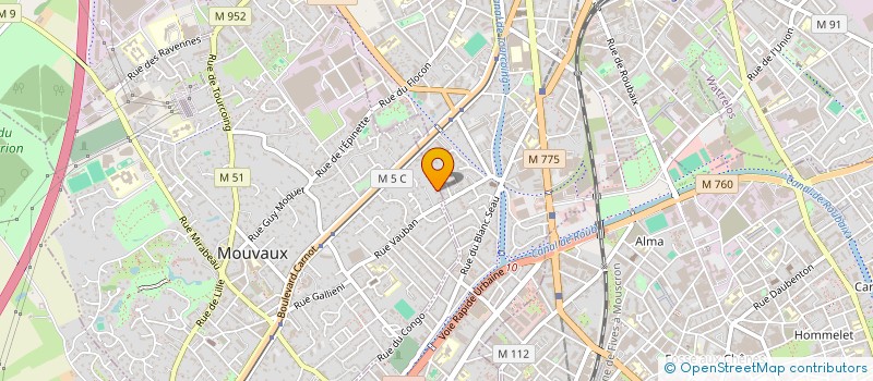 localisation de l'entreprise MONSIEUR MARIN LERCHE  MOUVAUX