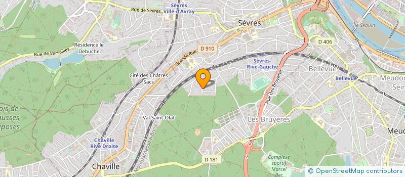 localisation de l'entreprise MONSIEUR MARIN MARCEL à SEVRES