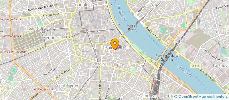 localisation de l'entreprise MONSIEUR MARIN MARESCHAL DE CHARENTENAY  BORDEAUX