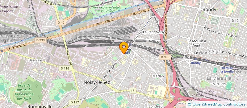 localisation de l'entreprise MONSIEUR MARIN-MIHAI MORARU à NOISY-LE-SEC