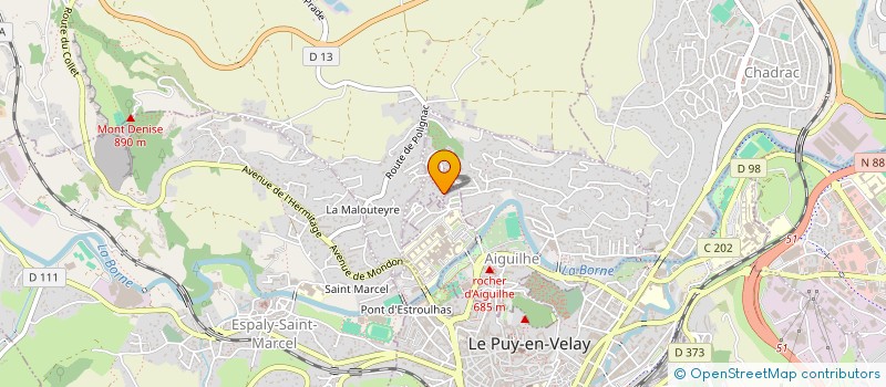 localisation de l'entreprise MONSIEUR MARIN MOREUIL à AIGUILHE