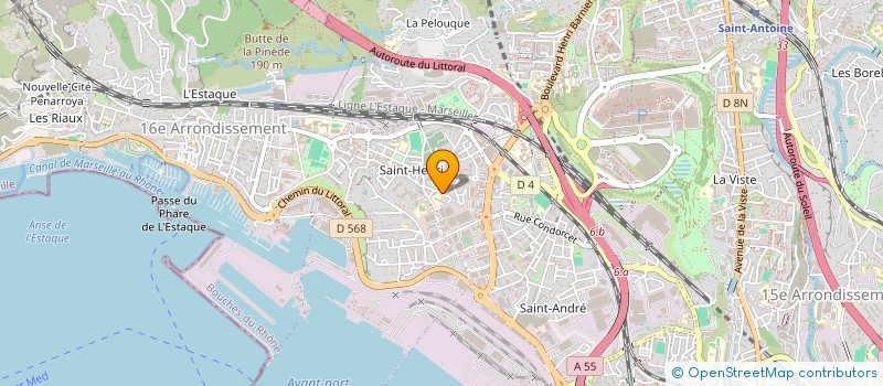 localisation de l'entreprise MONSIEUR MARIN PARIS  MARSEILLE