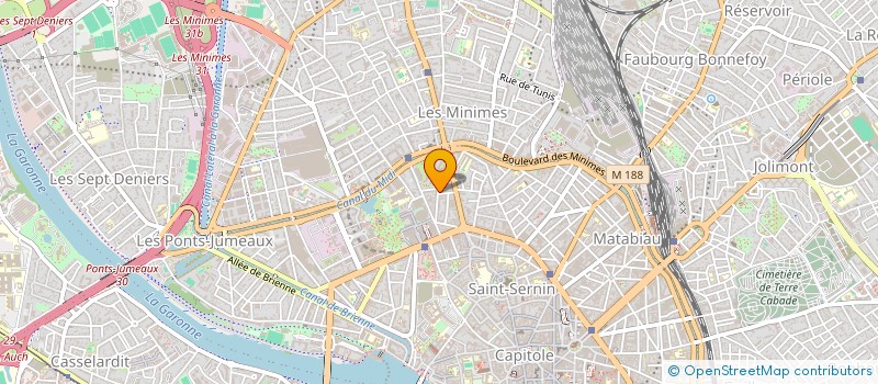 localisation de l'entreprise MONSIEUR MARIN PELLETIER DOISY à TOULOUSE
