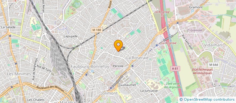localisation de l'entreprise MONSIEUR MARIN PIFFETEAU à TOULOUSE