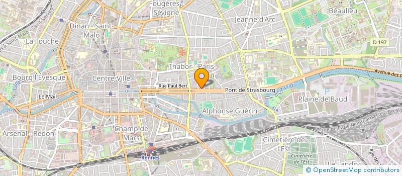 localisation de l'entreprise MONSIEUR MARIN POBLA  RENNES