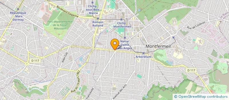 localisation de l'entreprise MONSIEUR MARIN RACOLTA  MONTFERMEIL