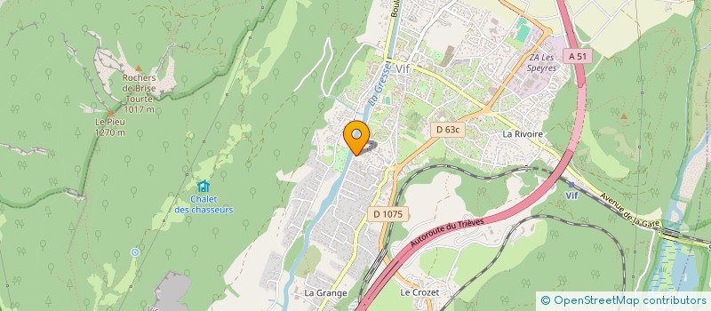 localisation de l'entreprise MONSIEUR MARIN ROTA  VIF