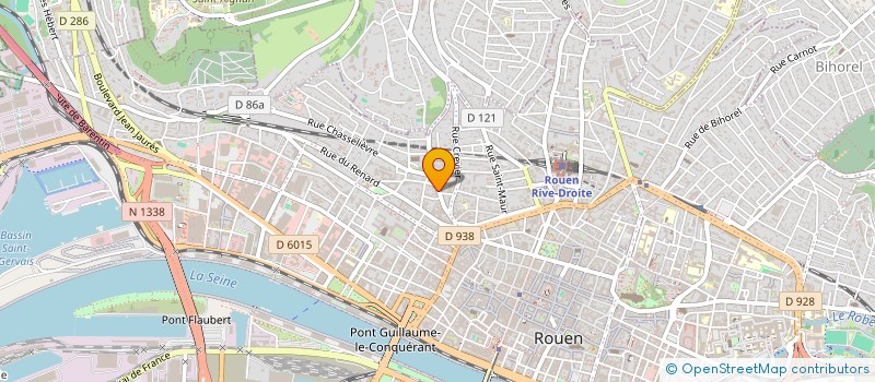 localisation de l'entreprise MONSIEUR MARIN ROUAULT à ROUEN