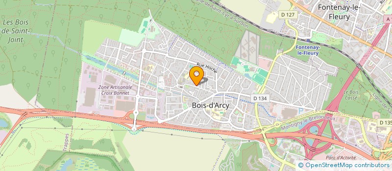 localisation de l'entreprise MONSIEUR MARIN SARATEANU  BOIS-D'ARCY