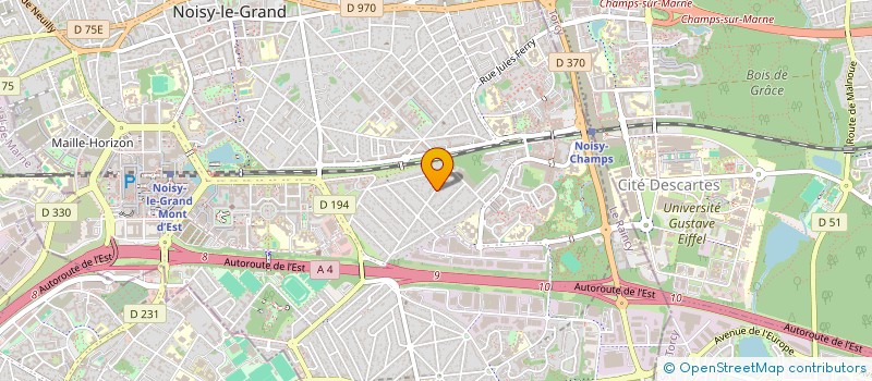 localisation de l'entreprise MONSIEUR MARIN SERBAN à NOISY-LE-GRAND