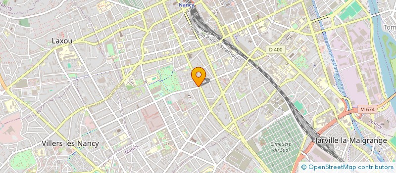 localisation de l'entreprise MONSIEUR MARIN TANASE  NANCY