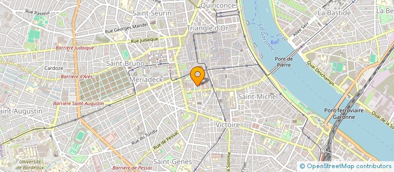 localisation de l'entreprise MONSIEUR MARIN YORDANOV  BORDEAUX