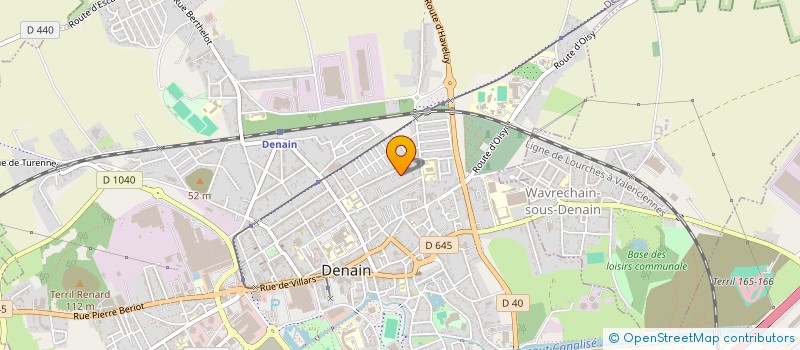 localisation de l'entreprise MONSIEUR MARINEL BADEA  DENAIN