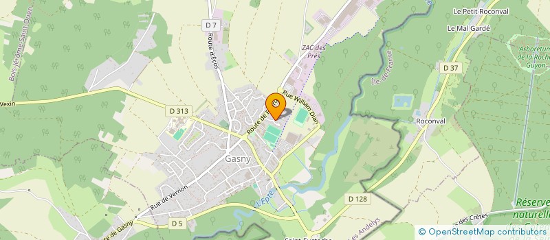 localisation de l'entreprise MONSIEUR MARINKOVIC MARINKOVIC STEFAN  GASNY