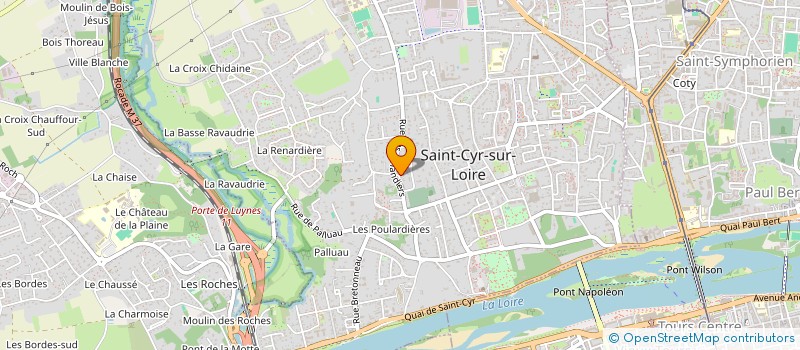 localisation de l'entreprise MONSIEUR MARINO BARBERIO à SAINT-CYR-SUR-LOIRE
