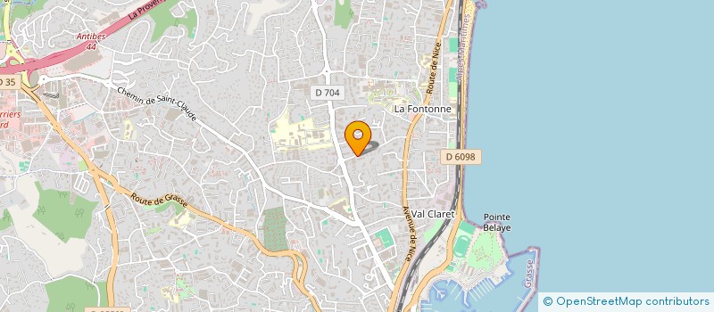 localisation de l'entreprise MONSIEUR MARINO FLEGO à ANTIBES