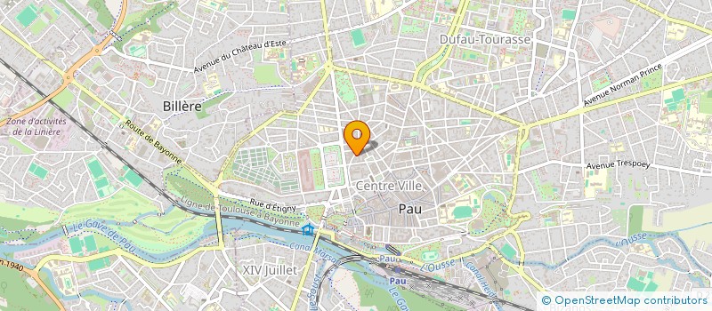 localisation de l'entreprise MONSIEUR MARINO FOURNIER  PAU