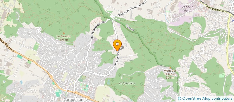 localisation de l'entreprise MONSIEUR MARINO SCAPPINI  CARQUEIRANNE