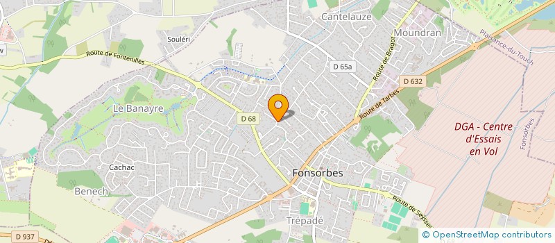 localisation de l'entreprise MONSIEUR MARIO-ALBERTO SAUTRE  FONSORBES