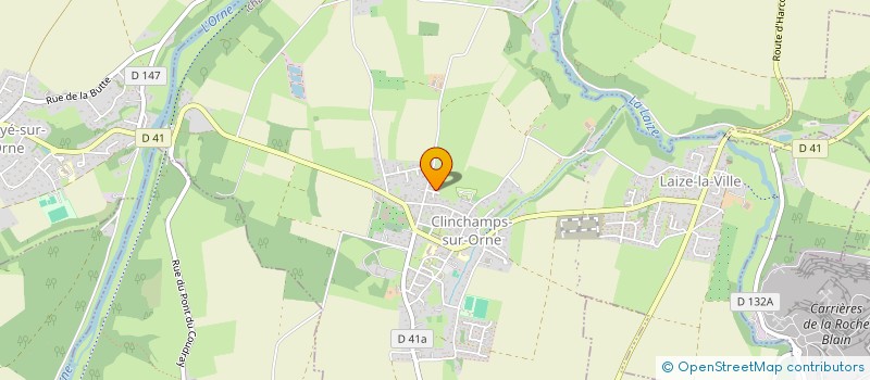 localisation de l'entreprise MONSIEUR MARIO ALBRECHT  LAIZE-CLINCHAMPS