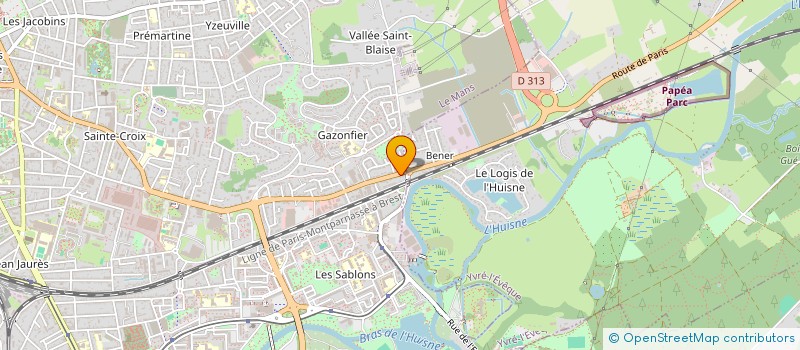 localisation de l'entreprise MONSIEUR MARIO ARGENTINI  LE MANS