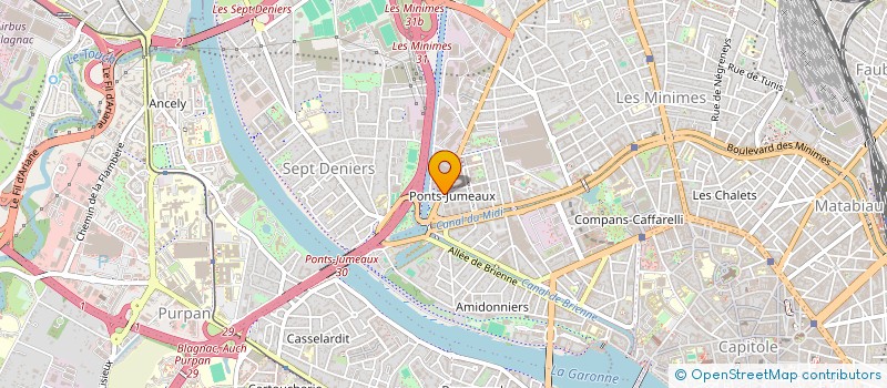 localisation de l'entreprise MONSIEUR MARIO ASENCIO  TOULOUSE