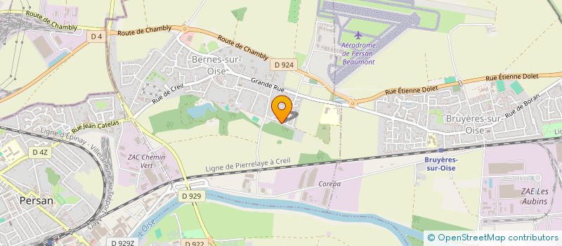 localisation de l'entreprise MONSIEUR MARIO AUBER à BERNES-SUR-OISE