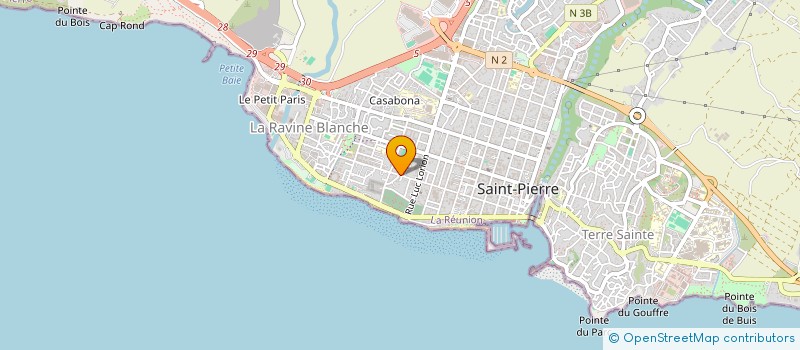 localisation de l'entreprise MONSIEUR MARIO AYAGAPIN à SAINT-PIERRE