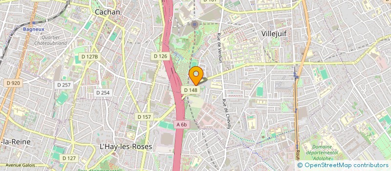 localisation de l'entreprise MONSIEUR MARIO AZEVEDO AMENDOEIRA à VILLEJUIF