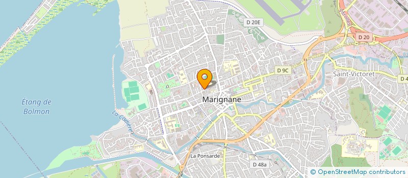 localisation de l'entreprise MONSIEUR MARIO BANNINO à MARIGNANE